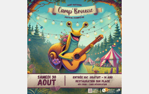 Animation Tir à l'Arc au Festival Camp'brousse